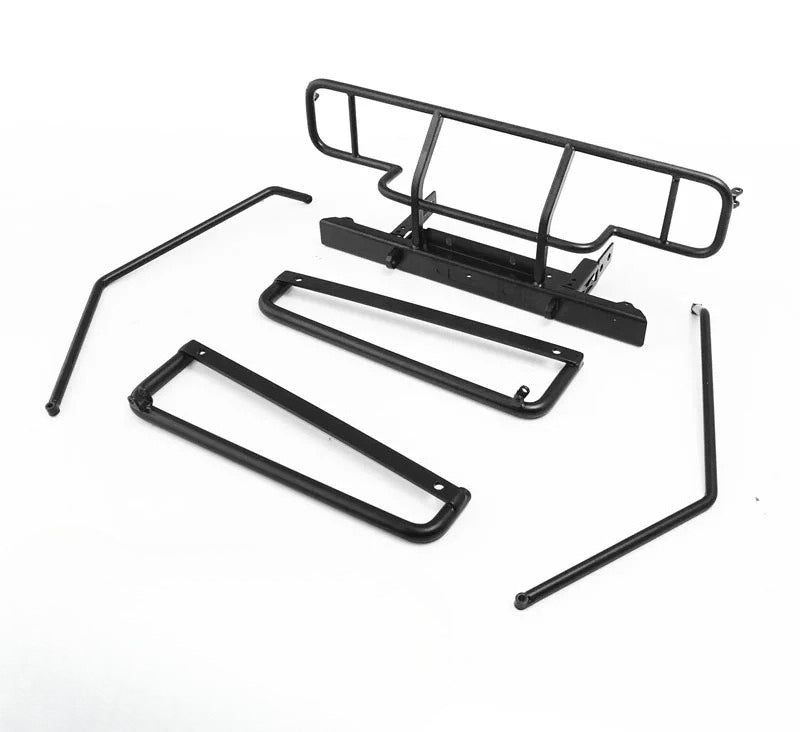 1/10 G2 Cruiser/FJ40 RHINO RC CAR Metal Bumper  Side Cover  Pedal