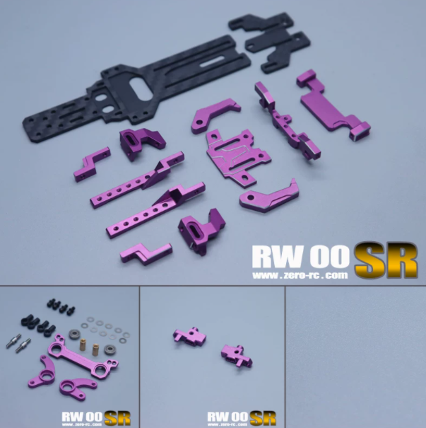 ZERORC RW00S/SR 1/24 RWD RC DRIFT CAR RW00S Upgrade RW00SR OP PART