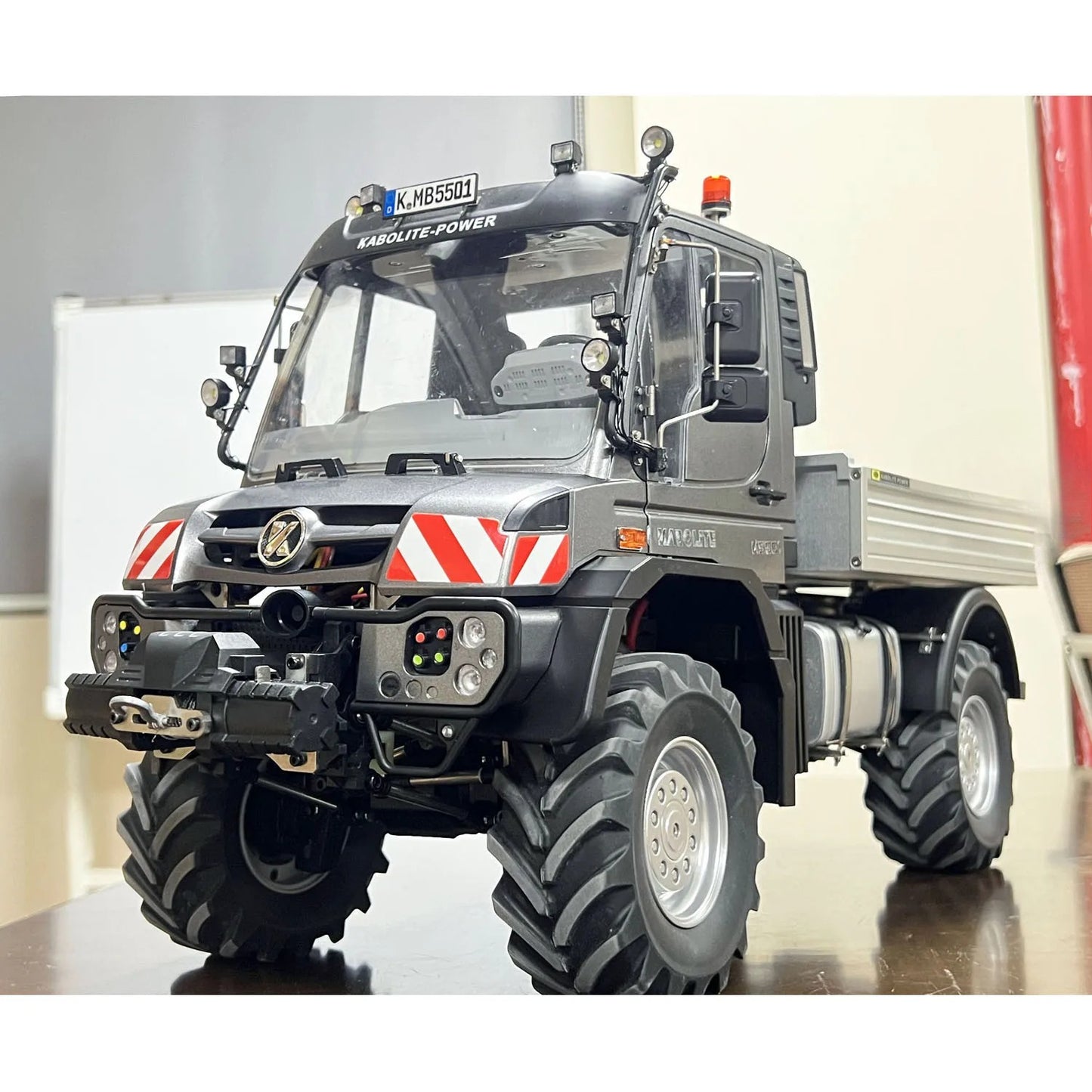 KABOLITE 1/14  K5501 4x4 RC Electric Dump Truck with Light Sound RTR