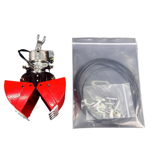 CUT MODEL 1/14 Rc Hydraulic Excavator Universal Metal Clamping Bucket CUT-YJD-01