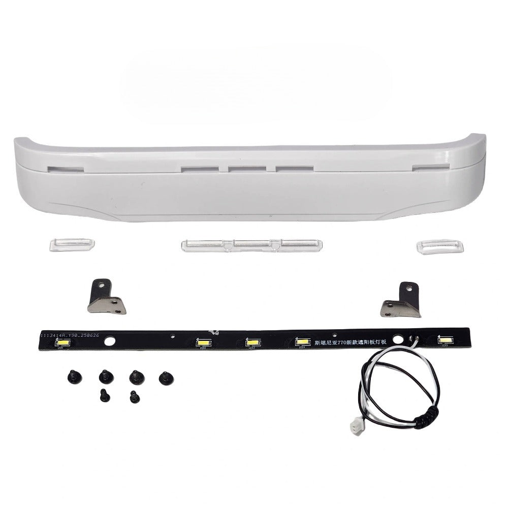 Scaleclub 1/14 Tamiya Scania 770s Rc Tractor Sun Visor with Light