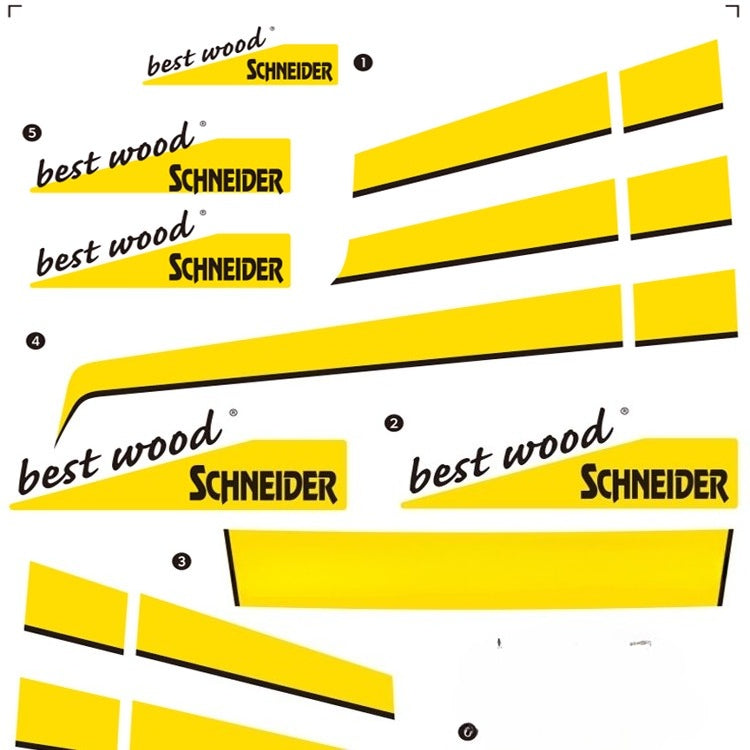 Kaya 1/14 Tamiya Actros Rc Tractor 3363 1851 Toy Coating UV Sticker KUB009