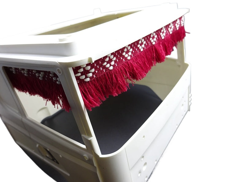 1/14 TAMIYA RC TRACTOR Toy Cab Interior Decoration Curtain