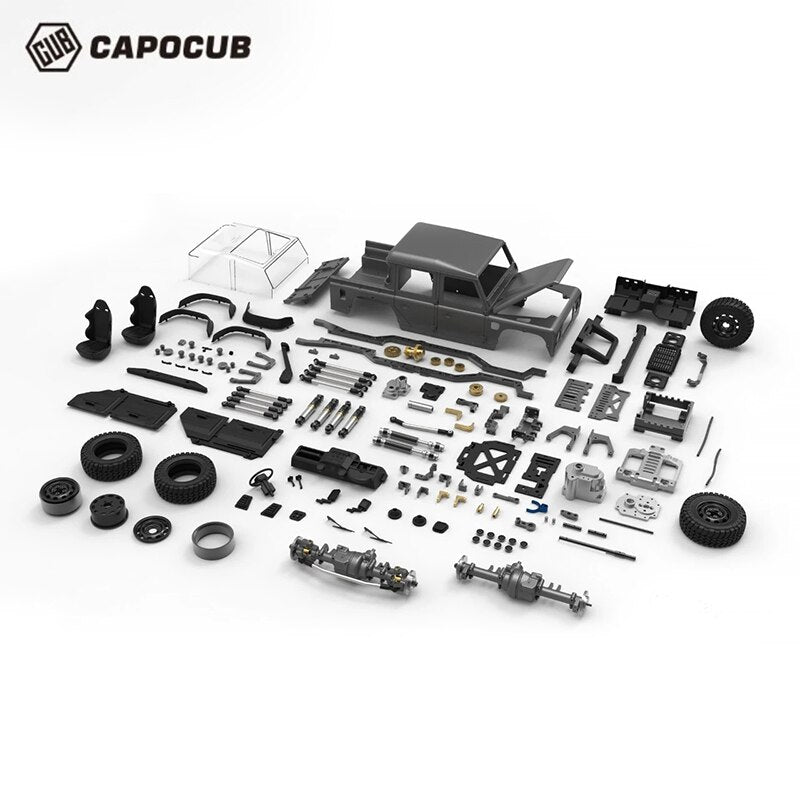 CAPO Cub1 1/18  4wd Rc Pickup Crawler KIT