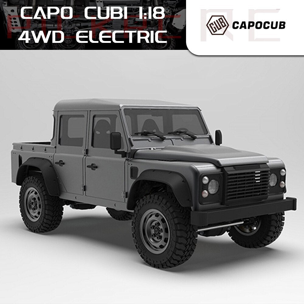 CAPO Cub1 1/18  4wd Rc Pickup Crawler KIT