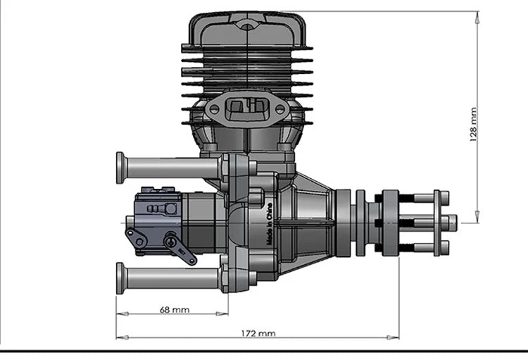 DLE 55 DLE55 Gas Engine for RC Airplane Model Fixed Wing