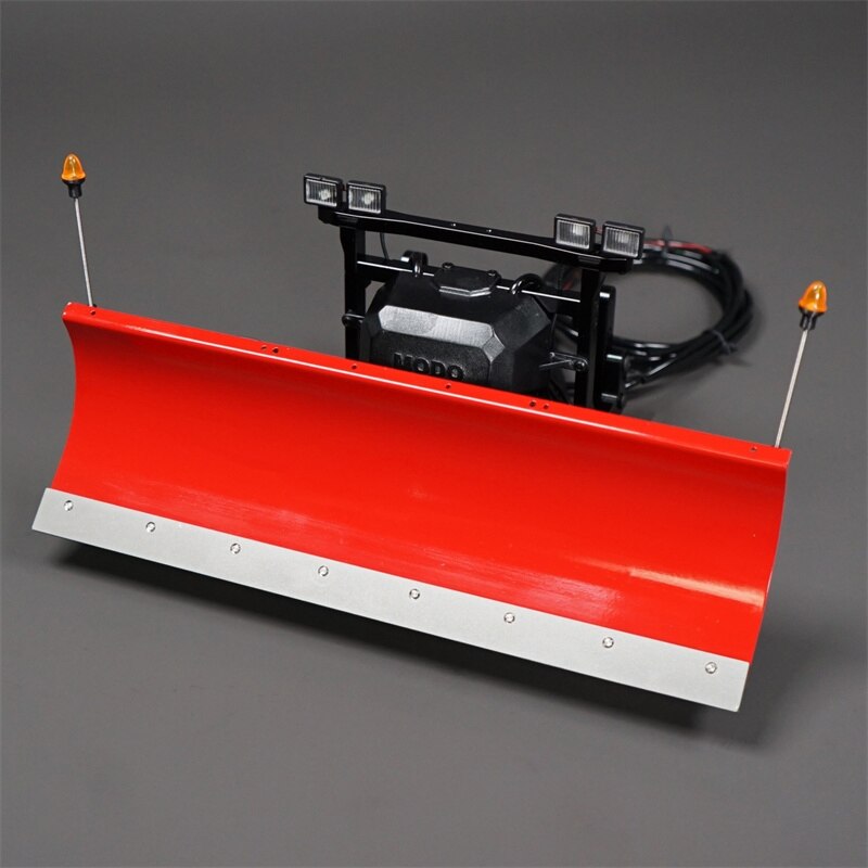Metal Hydraulic Snow Shovel Shovel for 1/14 Tamiya RC Truck Trailer Scania MAN Actros
