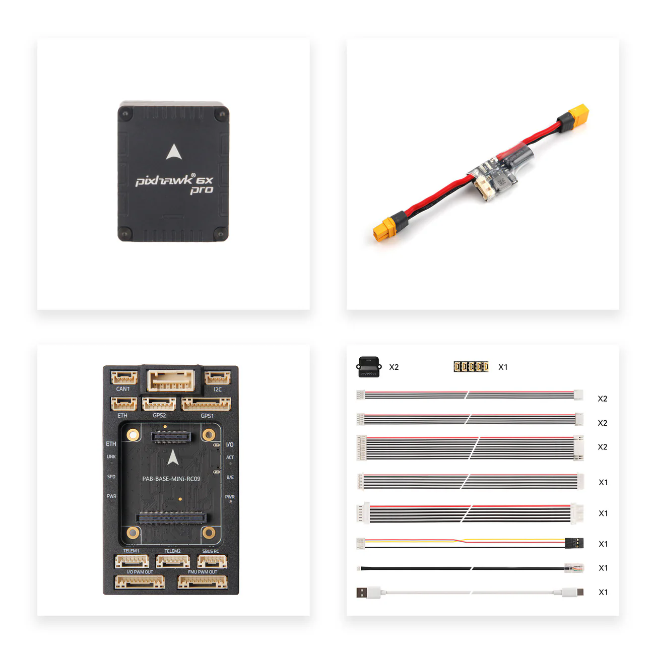Holybro Pixhawk6X PRO MINI Open Source Flight Control Drone Fixed-wing Multi-rotor PIX4