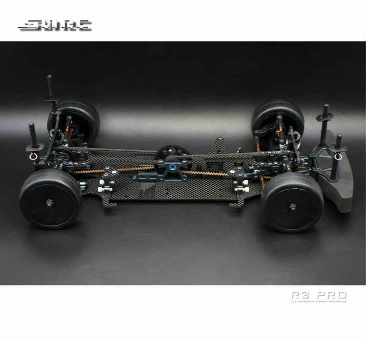 SNRC 1/10 Rc Car R3-G R3-CR3-PRO Center 4WD Belt Carbon Fiber Frame Kit