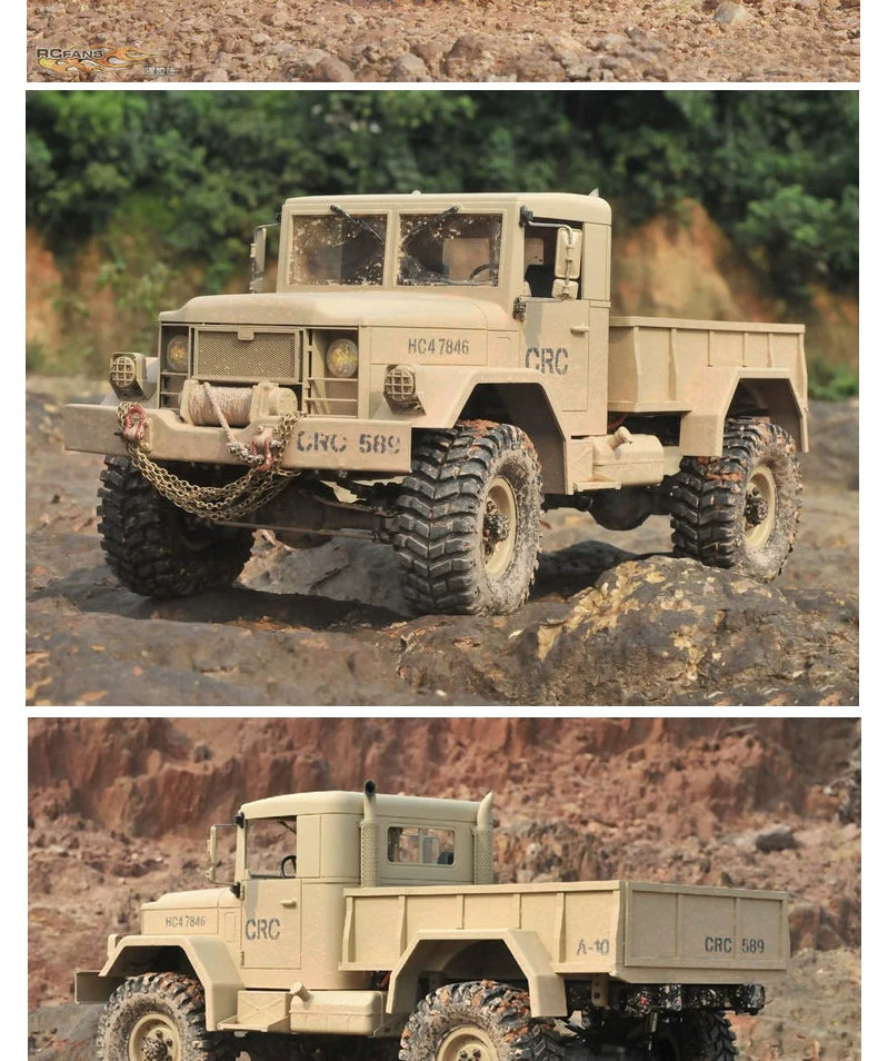 CROSSRC HC4 1/12 US M35 4X4 RC TRUCK KIT RTR