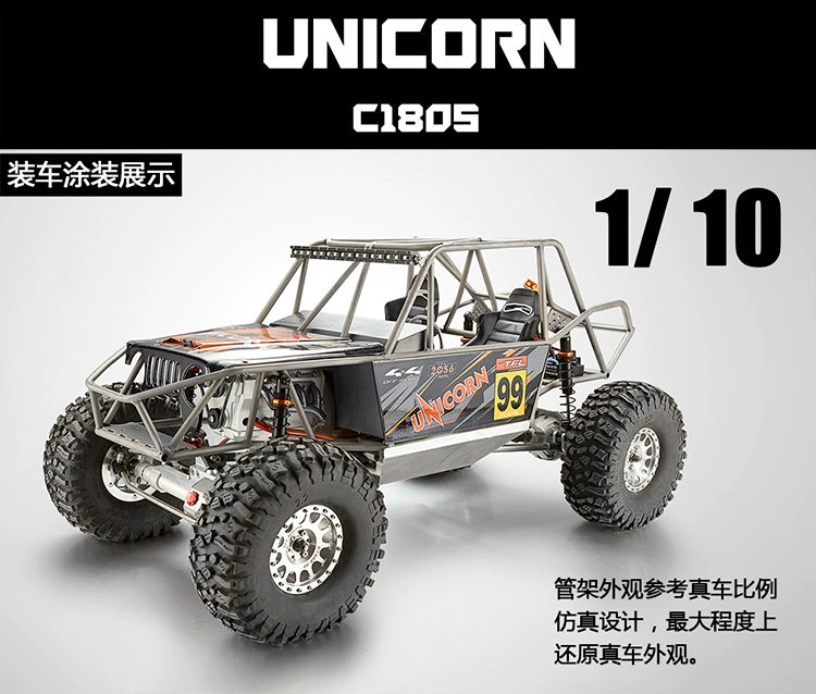 TFL Unicorn C1805 /10 Metal Pipe Frame RC Climbing Car KIT OP PART