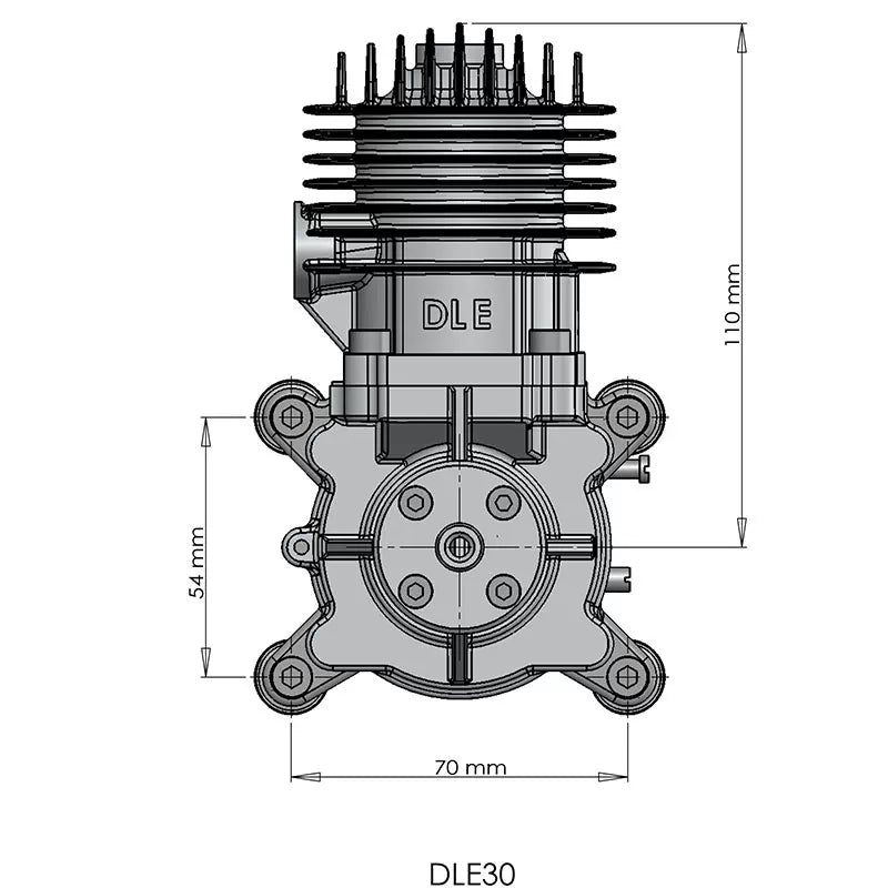 DLE 30CC DLE30 GAS Engine for rc Fixed Wing Aircraft