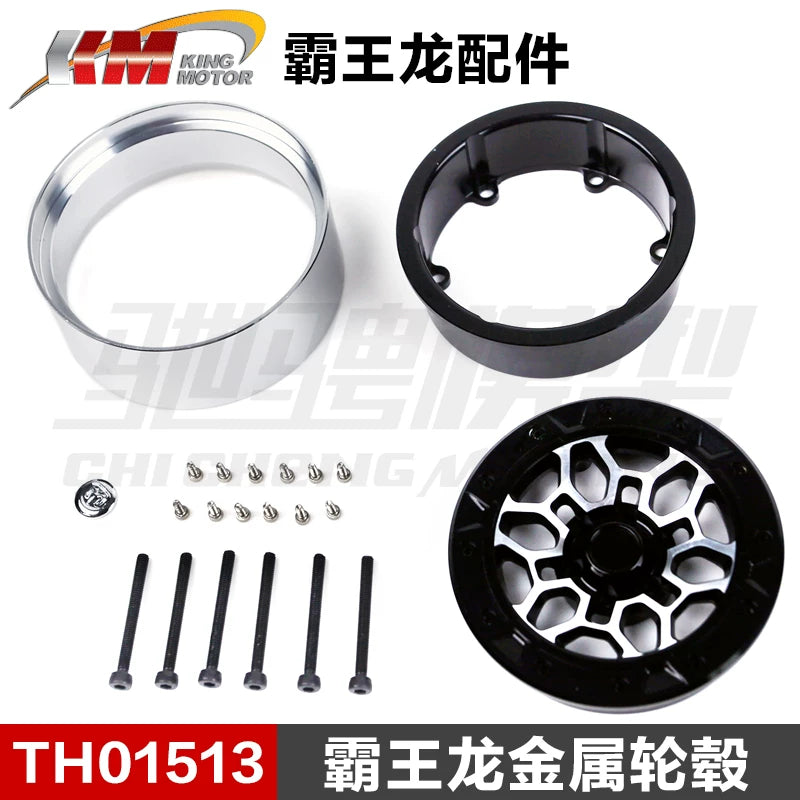 Traction Hobby KM RAM 1500 1/8 4wd Rc Car Original Parts Tires Differential Collision Avoidance Shock Absorption TH01496