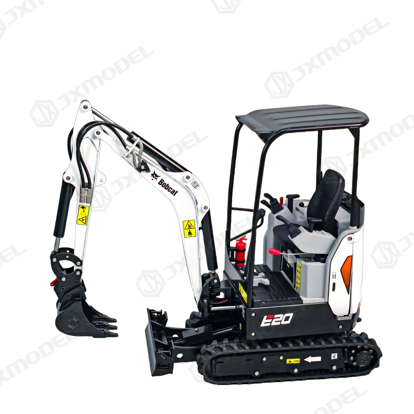 JXMODEL JX-E20-V2.0 RC Micro Desktop Metal Hydraulic Excavator RTR