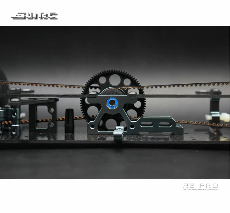 SNRC 1/10 Rc Car R3-G R3-CR3-PRO Center 4WD Belt Carbon Fiber Frame Kit
