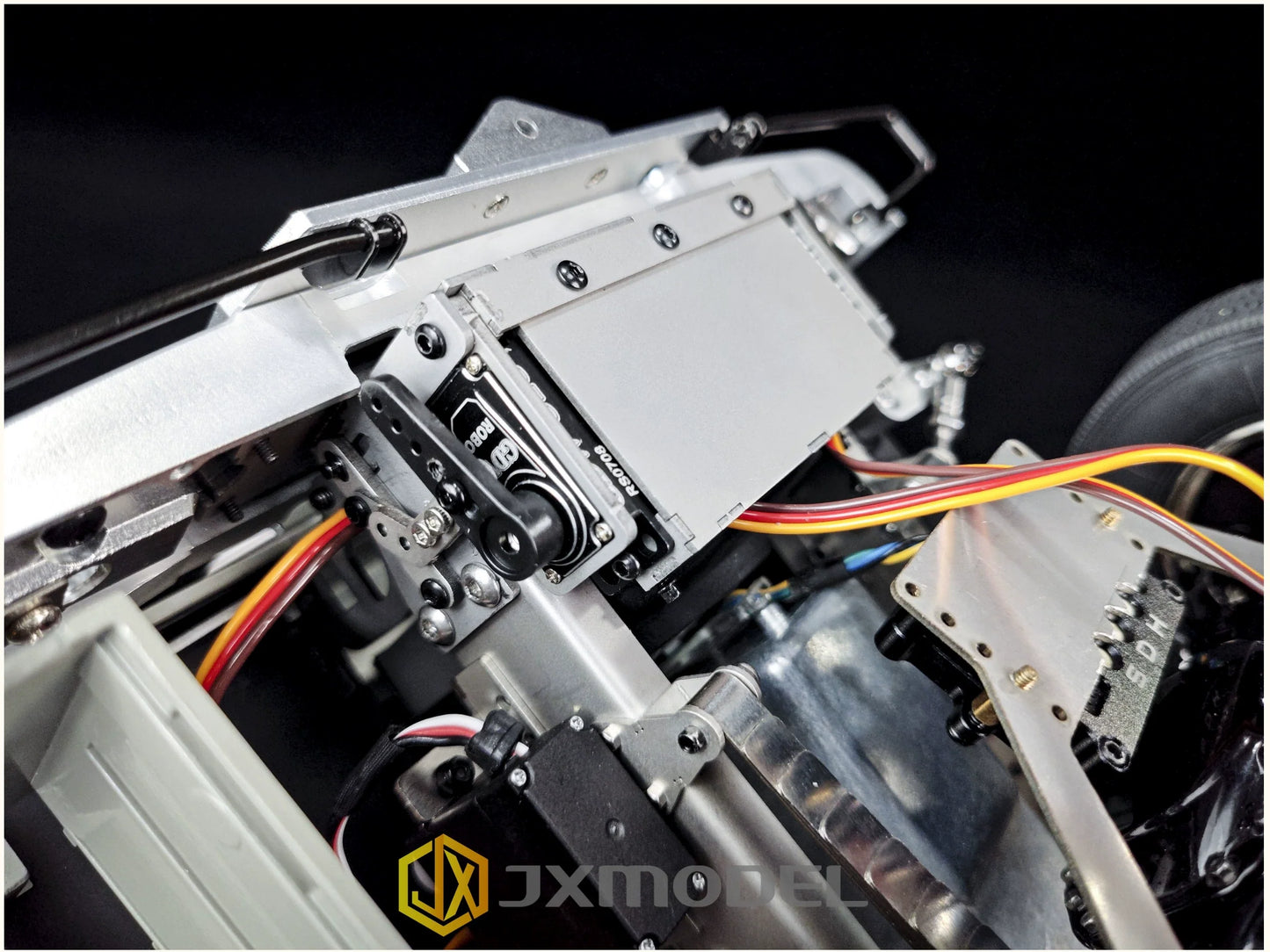 JXMODEL JX-F2000 1/14 MAN F2000 RC TRACTOR Cab Front Electronic Suspension Mounting Kit