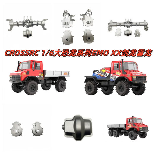 CrossRC EMO XX 1/6 Rc Car Universa  Aluminum Alloy Axle Housing