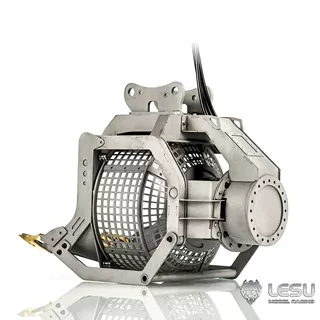 LESU 1/14 Aoue-956 RC Hydraulic Excavator Metal Mechanical Claw Hydraulic Pliers Bucket