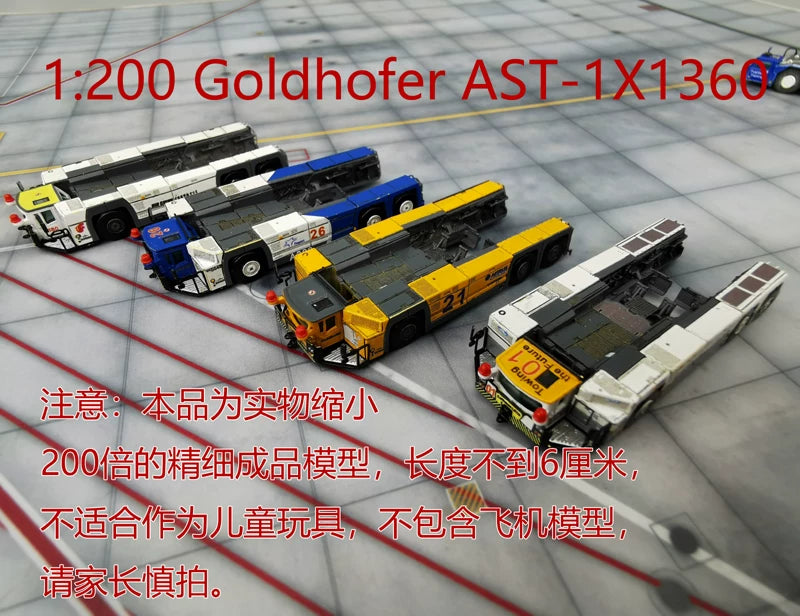 1:200 AST-1X1360 Passenger Aircraft Model Wheel Tractor Metal Model