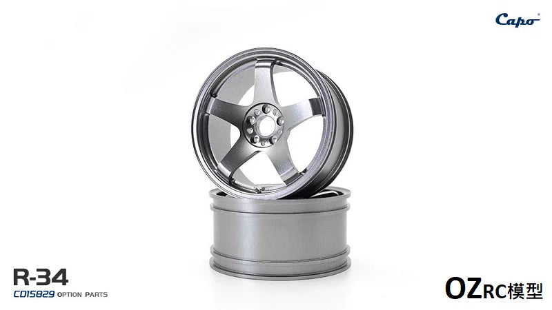 CAPO CD15829 GTR R34 1/8 RC CAR NISMO Metal Wheel 4PCS