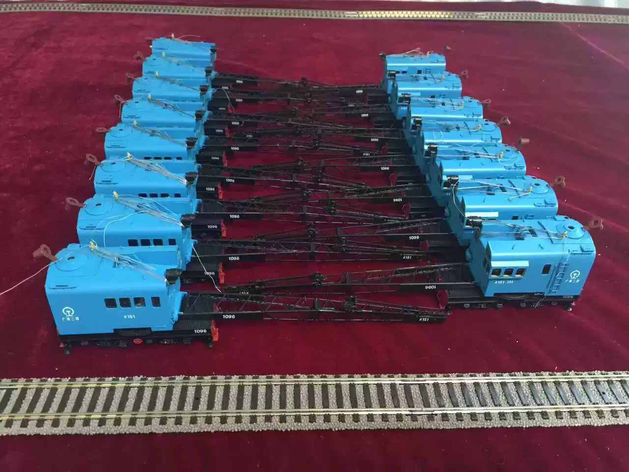 1:87 HO Train Brass Grab Coal Crane Grab Z151 Z152