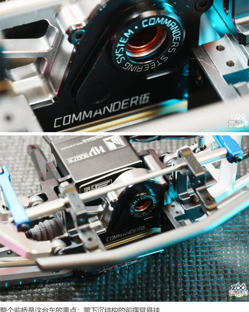 Capo U4 XQueen 1/8 Full Metal RC Climbing Car CD1582X KIT
