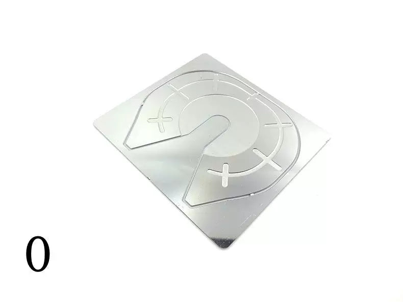 KAYA 1/14 Tamiya SCANIA 770S Man Actros Rc Tractor Plate Decorative Metal Plate 272