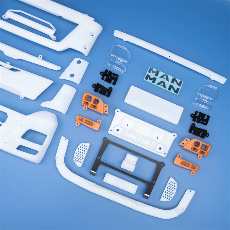 1/14 Tamiya 56325 56332 56350 MAN TGX Euro 6 Rc Truck Bumper Kit