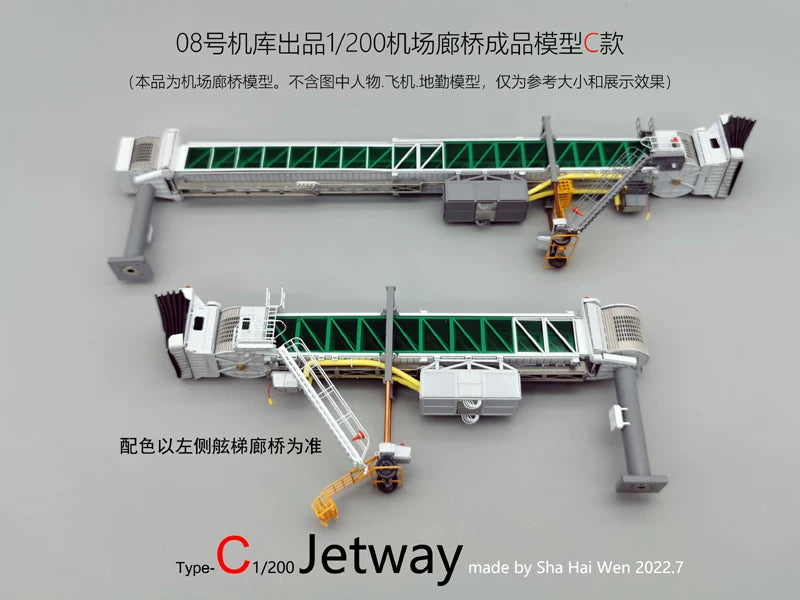 1:200 Miniature Airliner Scene Alloy Gangway Bridge  Model