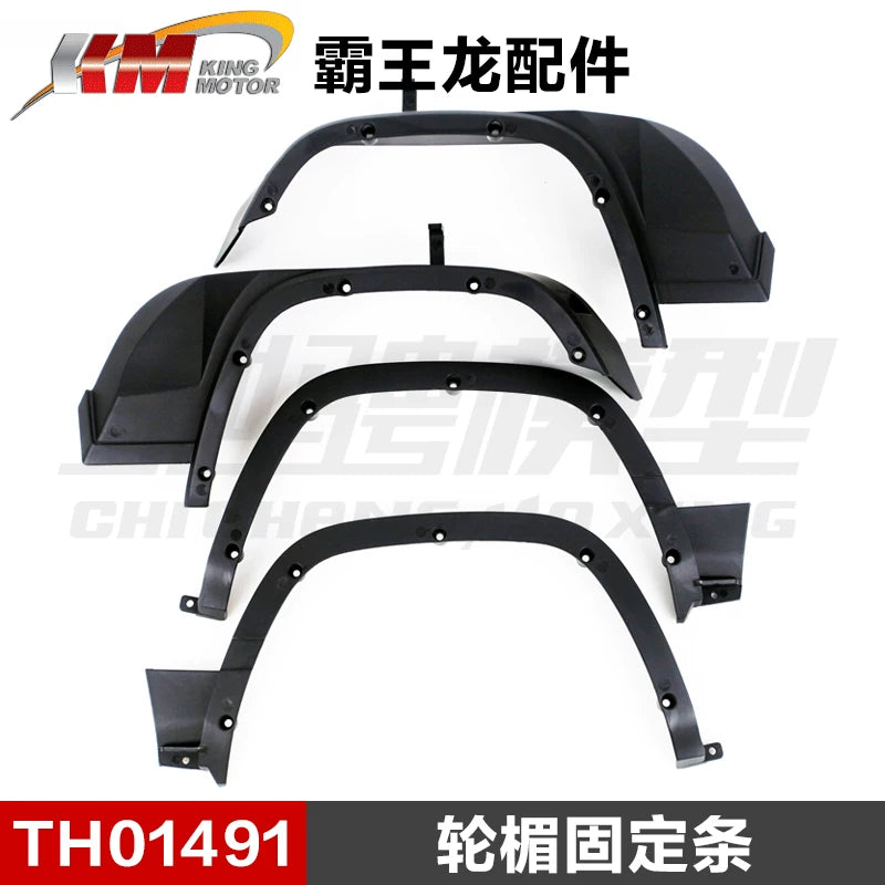 Traction Hobby KM RAM 1500 1/8 4wd Rc Car Original Parts Tires Differential Collision Avoidance Shock Absorption TH01496