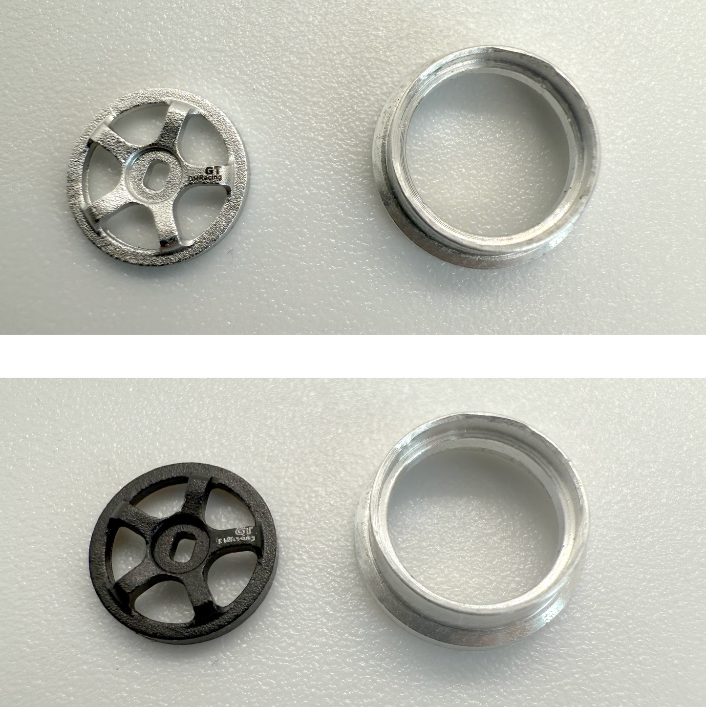 DMRACING NEZ 1/64 RC DRIFT CAR Metal Wheel Pom Tires