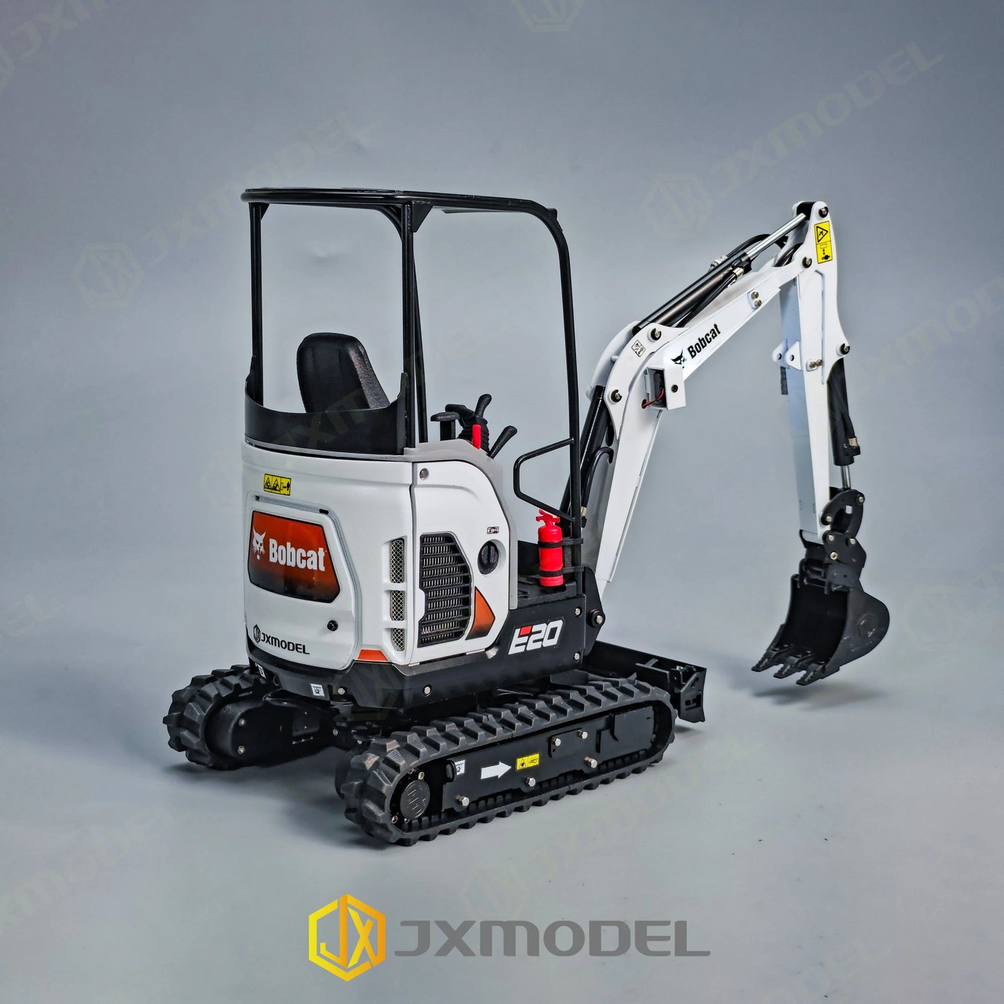 JXMODEL JX-E20-V2.0 RC Micro Desktop Metal Hydraulic Excavator RTR