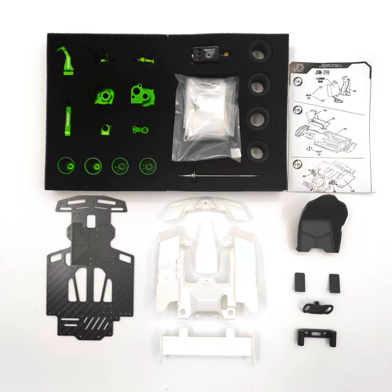 JDMODEL JDM-298 1:10 RC Kart Model KIT RTR