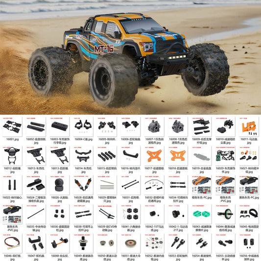 ZD RACING MT16 1/16 RC CAR Original Parts