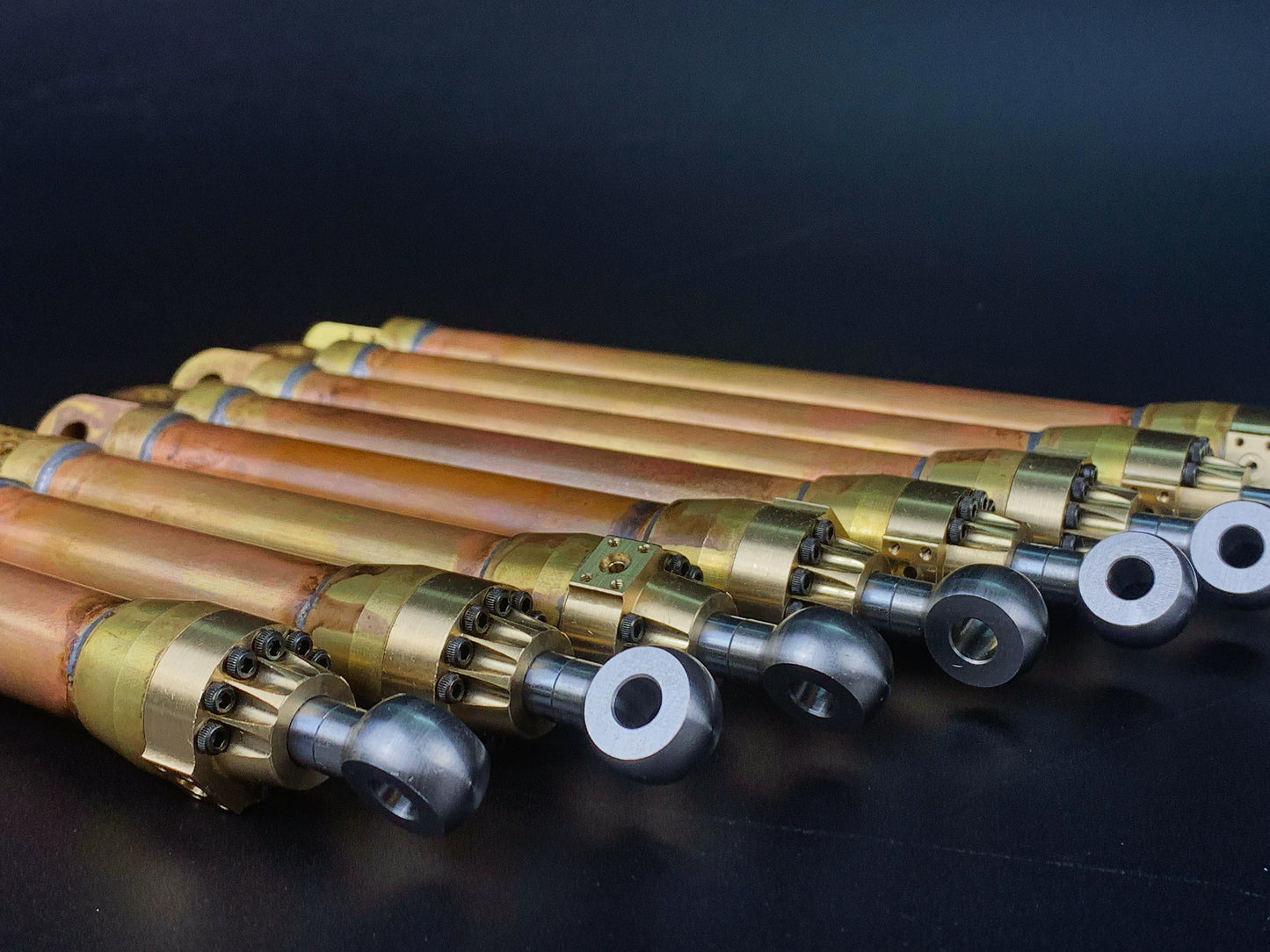 CUT-FLYG 1/14 RC Hydraulic Excavator Micro Hydraulic Flange Cylinder