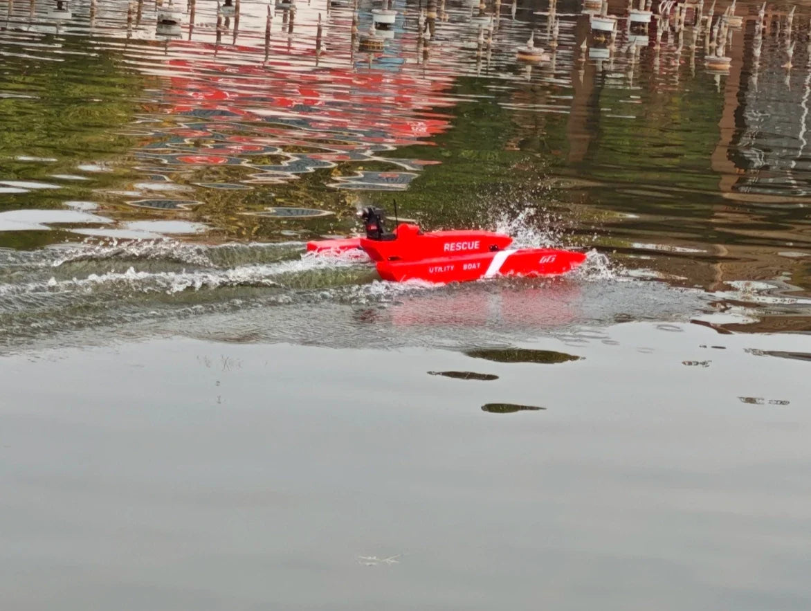 3D Printed RC Wind Powered Rescue Ship Boat RTR