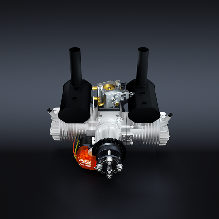 EPHIL X-40cc-T PRO RC Fixed-wing Aircraft Gasoline Engine WITH Electric Start