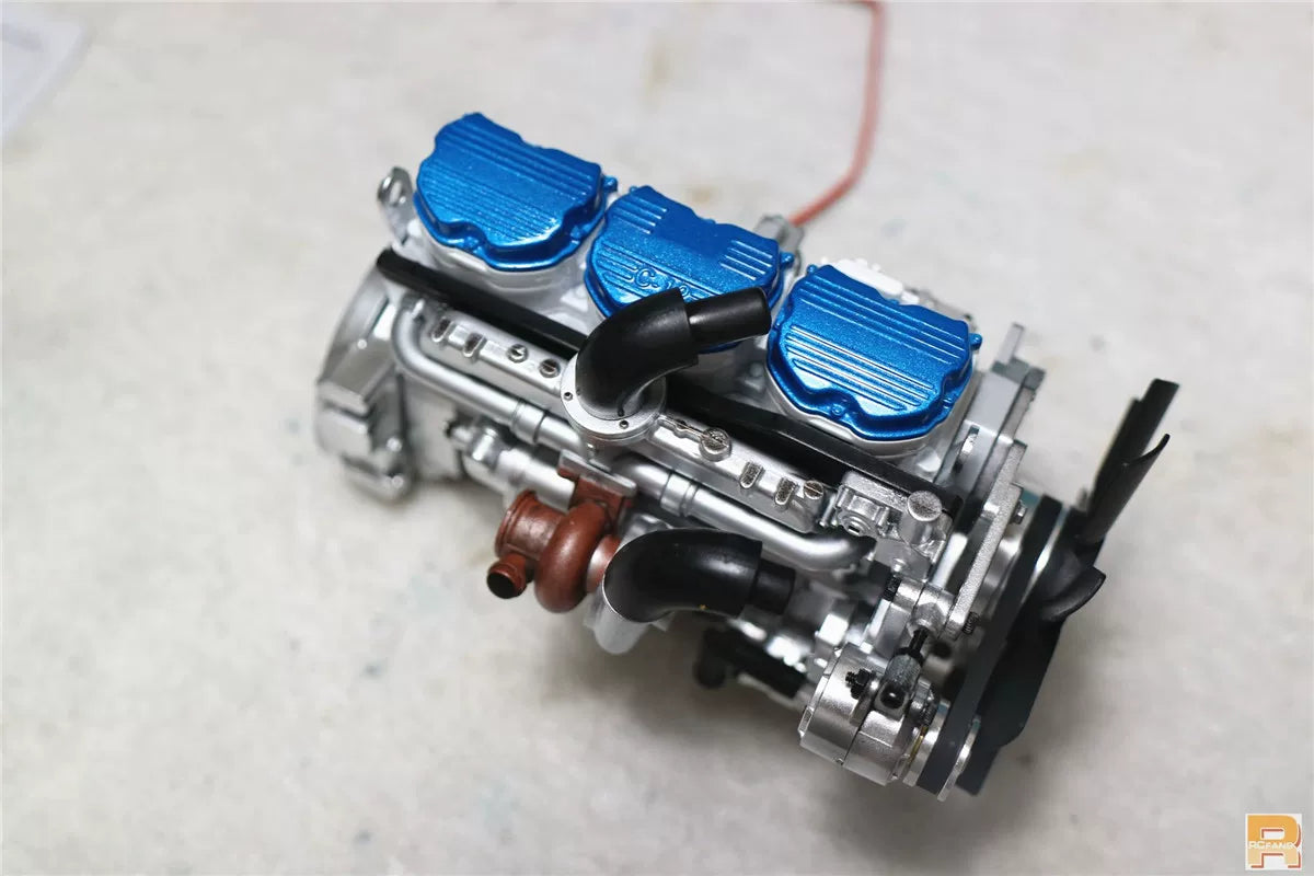 CROSSRC TC6 C12 1/12 Rc Car Engine Plastic Model Unpainted KIT CS-97400730
