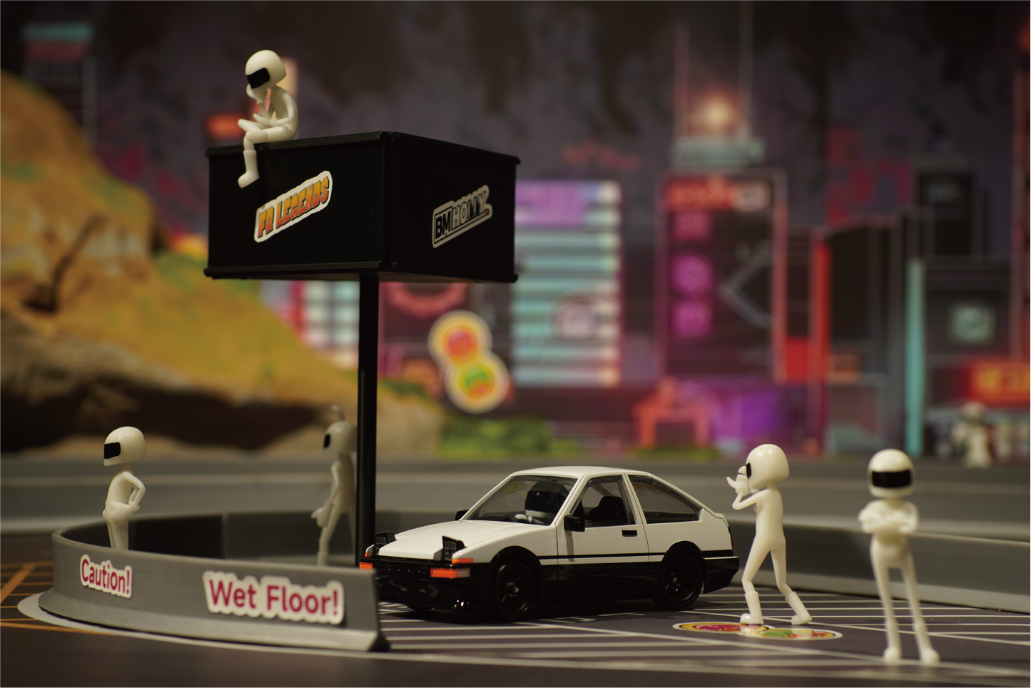 BMHOBBY BMRX-FLD 1/28  AE86 RC DRIFT CAR OP PART