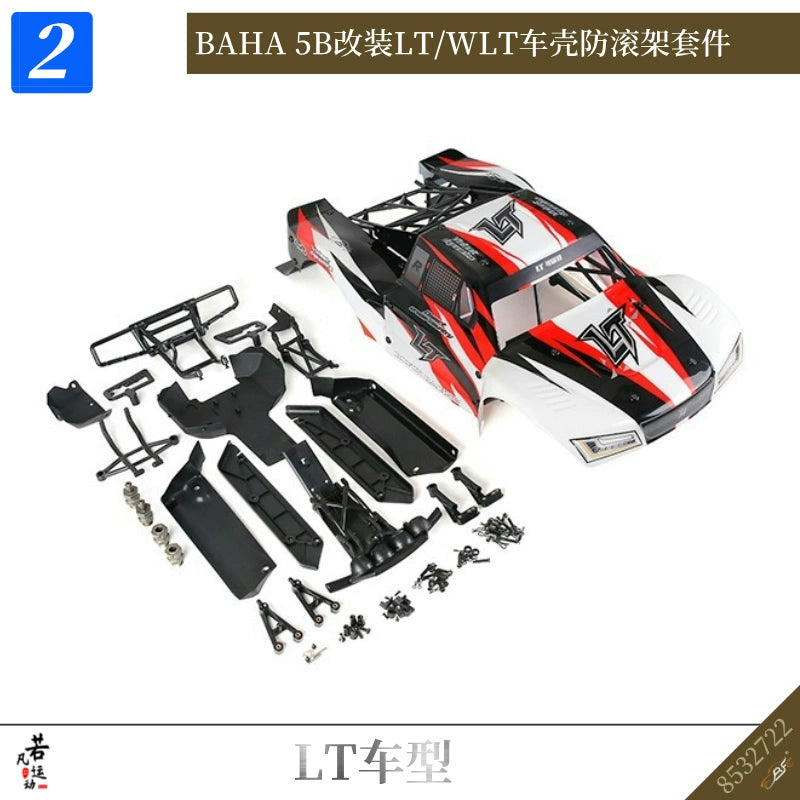 ROVAN 1/5 Car BAHA 5B Rc Car Modified LT/WLT 5t Shell Roll Cage Kit