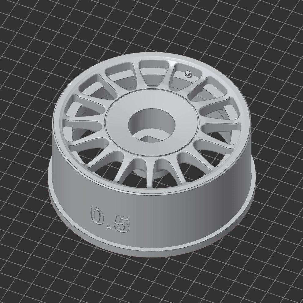 MUSU 3d Print 1/24 Rc Drift Car Hub 20mm with Mounting Tool