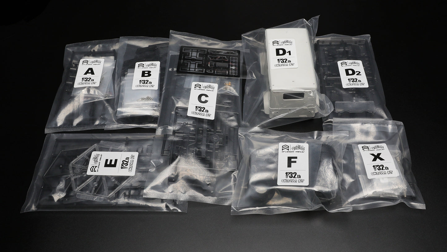 Orlandoo Hunter1:32 Rc Van Kit