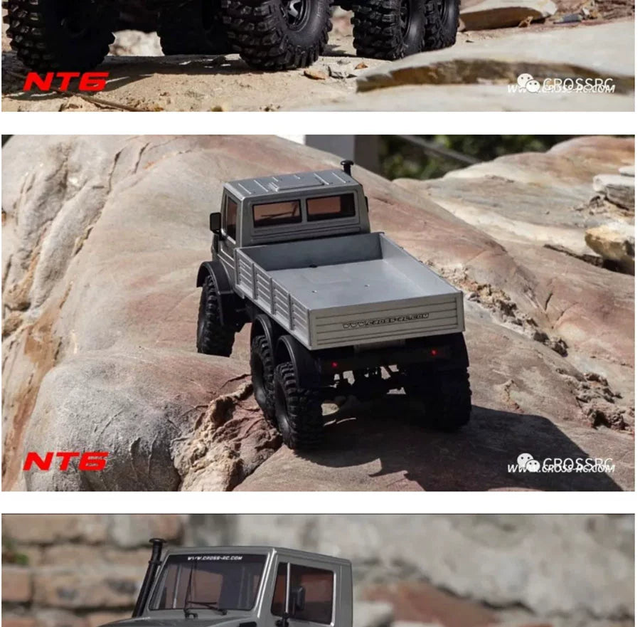 CROSSRC EMO NT6 1/10 Unimog 6X6 RC TRUCK RTR
