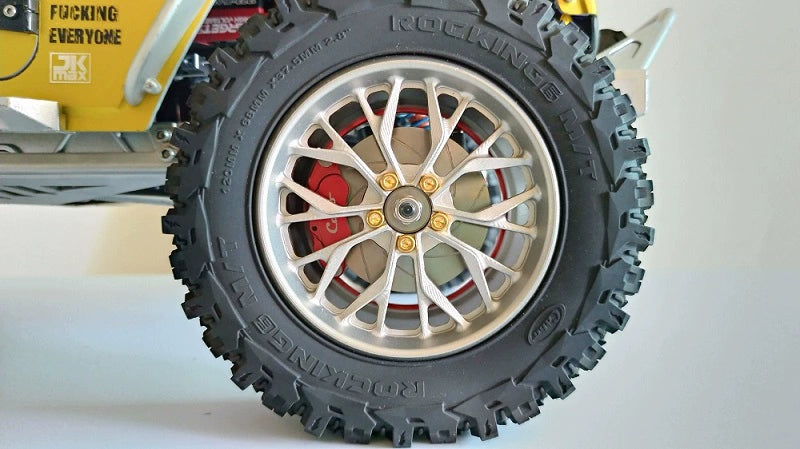 CAPO JKMAX 1/8 Rc Car Large Brake Disc 4pcs for 2.8 Inch Wheels