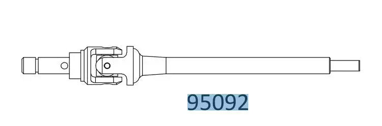 CROSSRC EMOX big rhino rc car front CVD (short) 95092 CS-97401075
