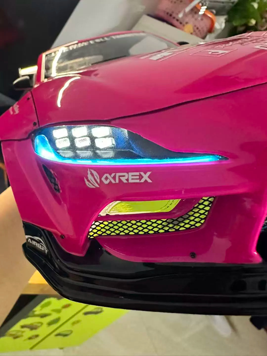 88Drift 1/10 A90 RC DRIFT CAR Transparent shell Width 200mm Wheelbase 258mm