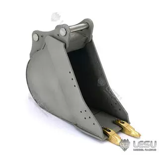 LESU 1/14 Aoue-956 RC Hydraulic Excavator Metal Mechanical Claw Hydraulic Pliers Bucket