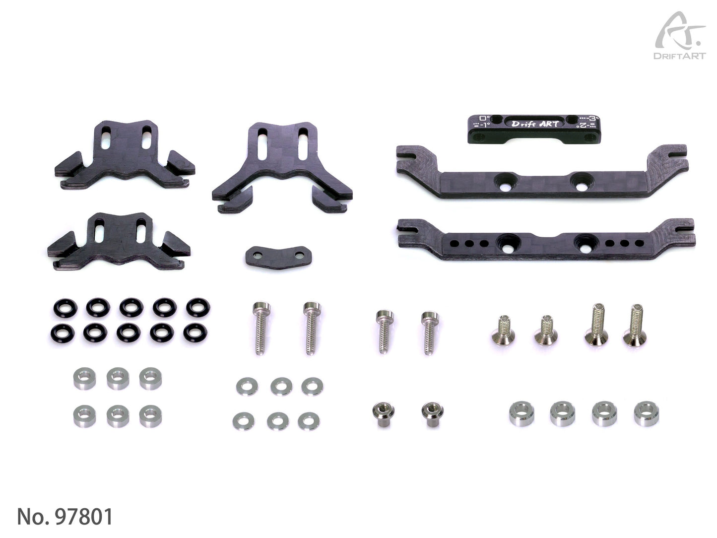 DRIFTART 4 Pre-assembled Frame for 1/24 Rc Drift Car 99140/99140 + 98205