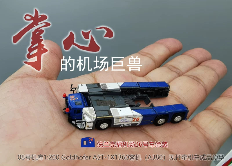 1:200 AST-1X1360 Passenger Aircraft Model Wheel Tractor Metal Model