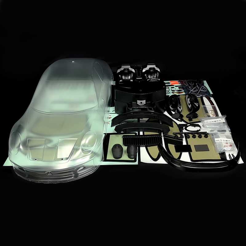 KKPIT-1/7 XNR Rc Car Transparent SHELL Kit 365MM KRL-71014